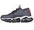 AIR CUSHIONING MEGA, CHARCOAL/ORANGE Footwear Left View