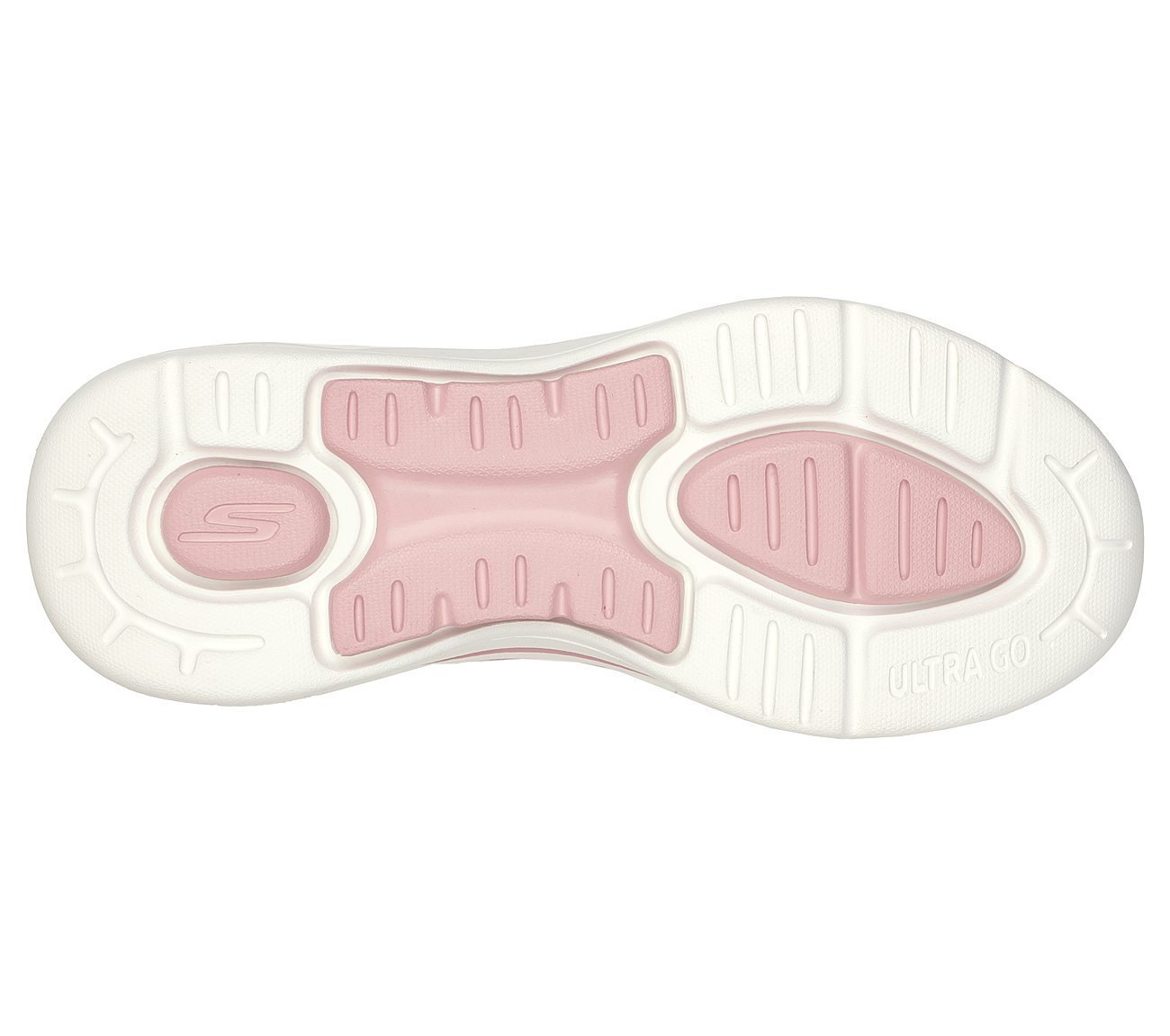 GO WALK ARCH FIT - ICONIC, LLLIGHT PINK Footwear Bottom View