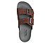 ARCH FIT PRO SANDAL, BROWN Footwear Top View