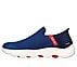 Skechers Slip-ins: GO WALK Massage Fit - Current, NAVY/RED