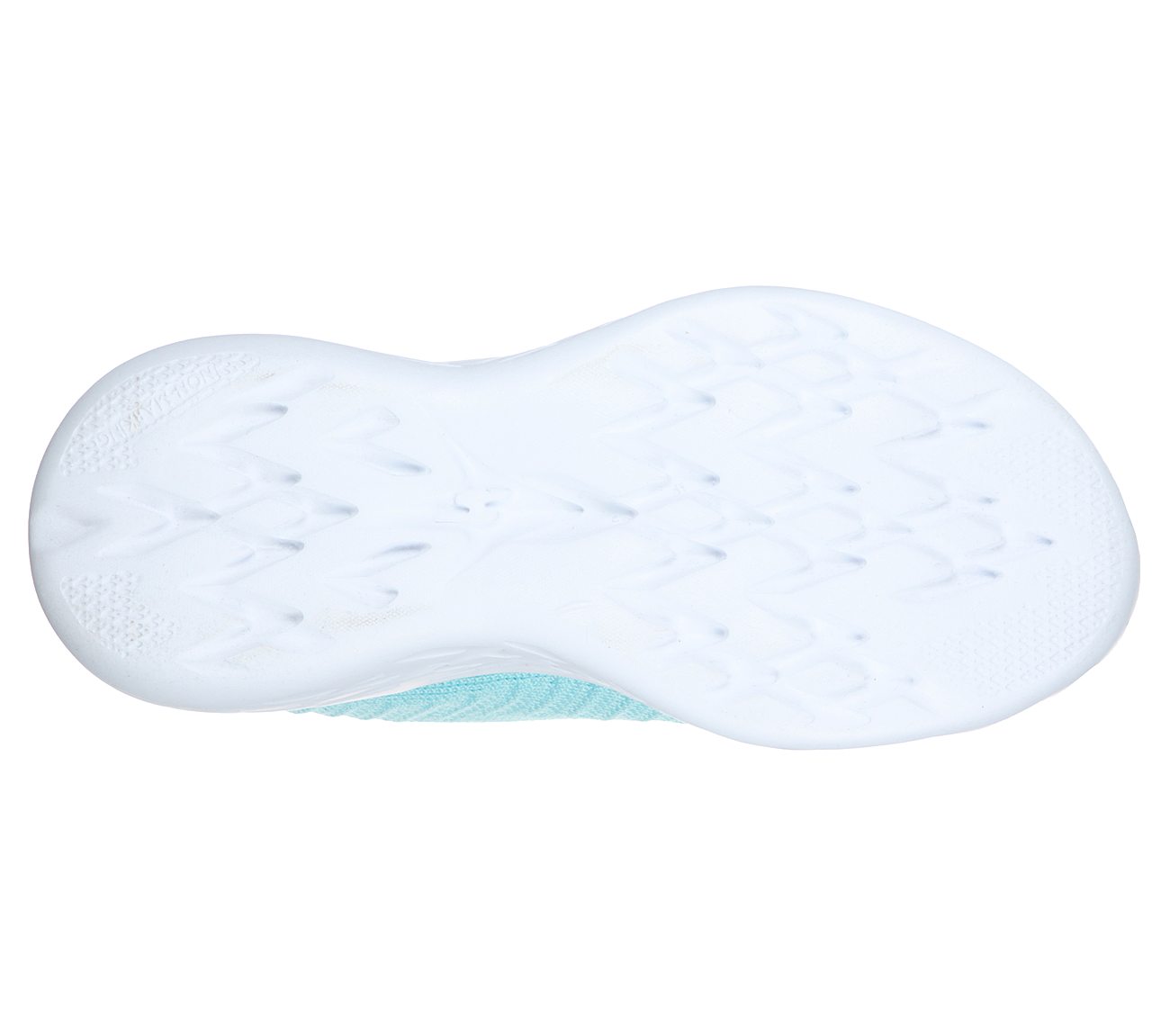 GO RUN 600 - FUN RUN, AQUA Footwear Bottom View