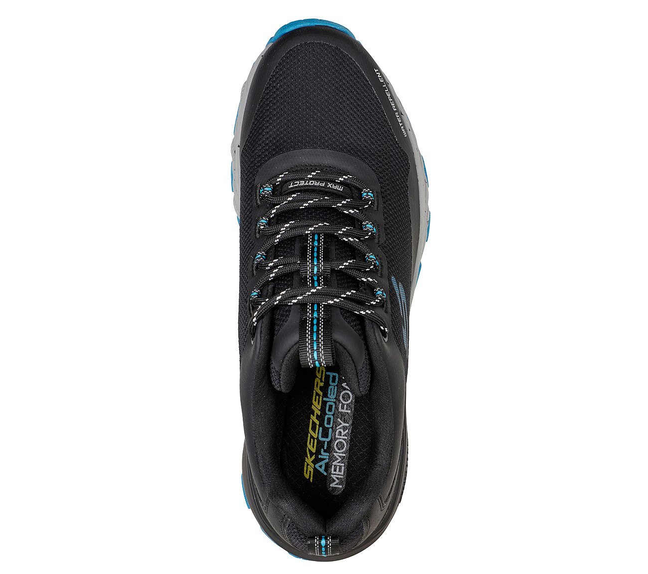 MAX PROTECT, BLACK/CHARCOAL Footwear Top View