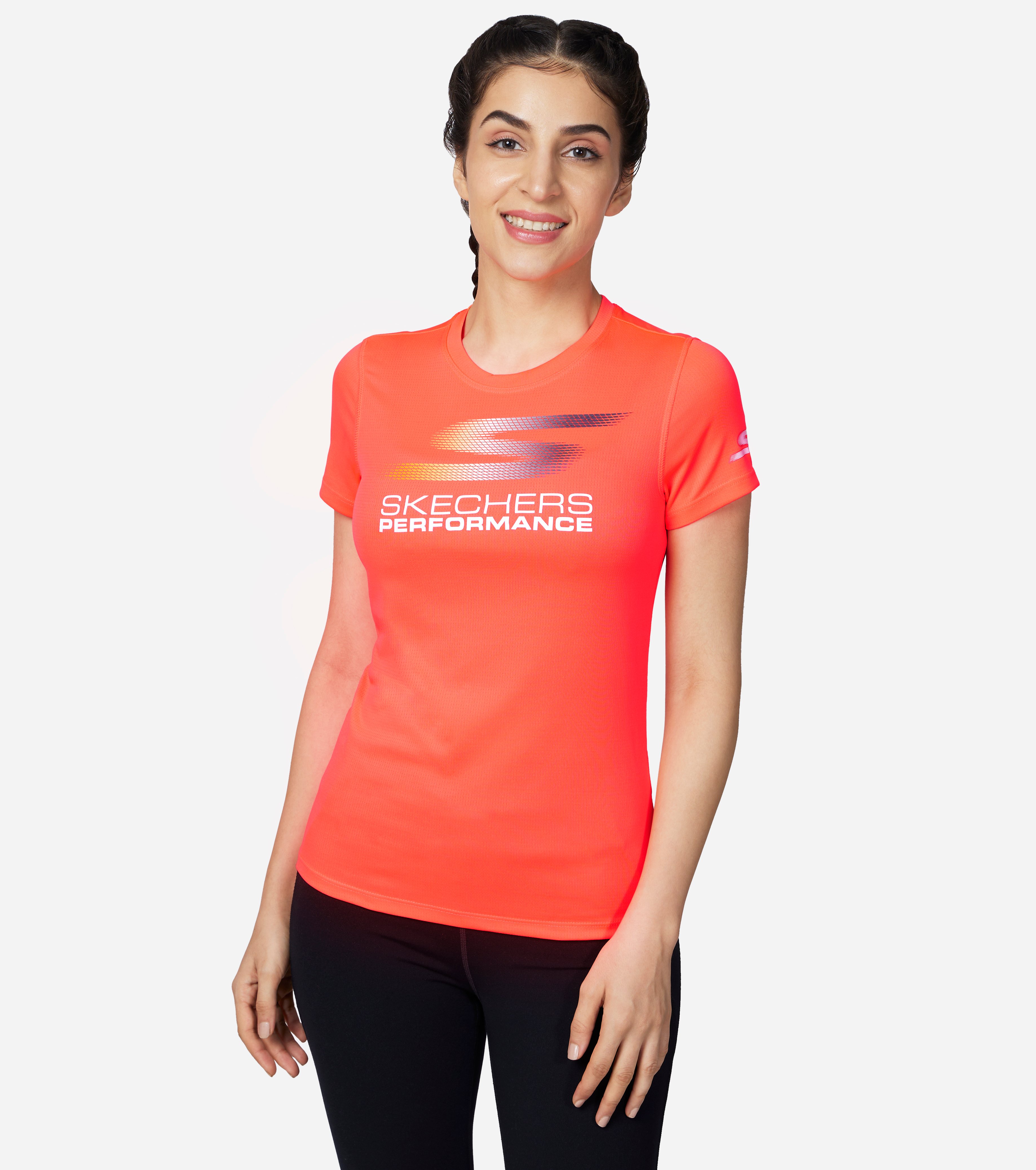 WOMENS ELITE T-SHIRT, CCORAL Apparels Lateral View