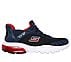 Skechers Slip-ins: Razor Air - Hyper-Brisk, BLACK/NAVY Footwear Lateral View