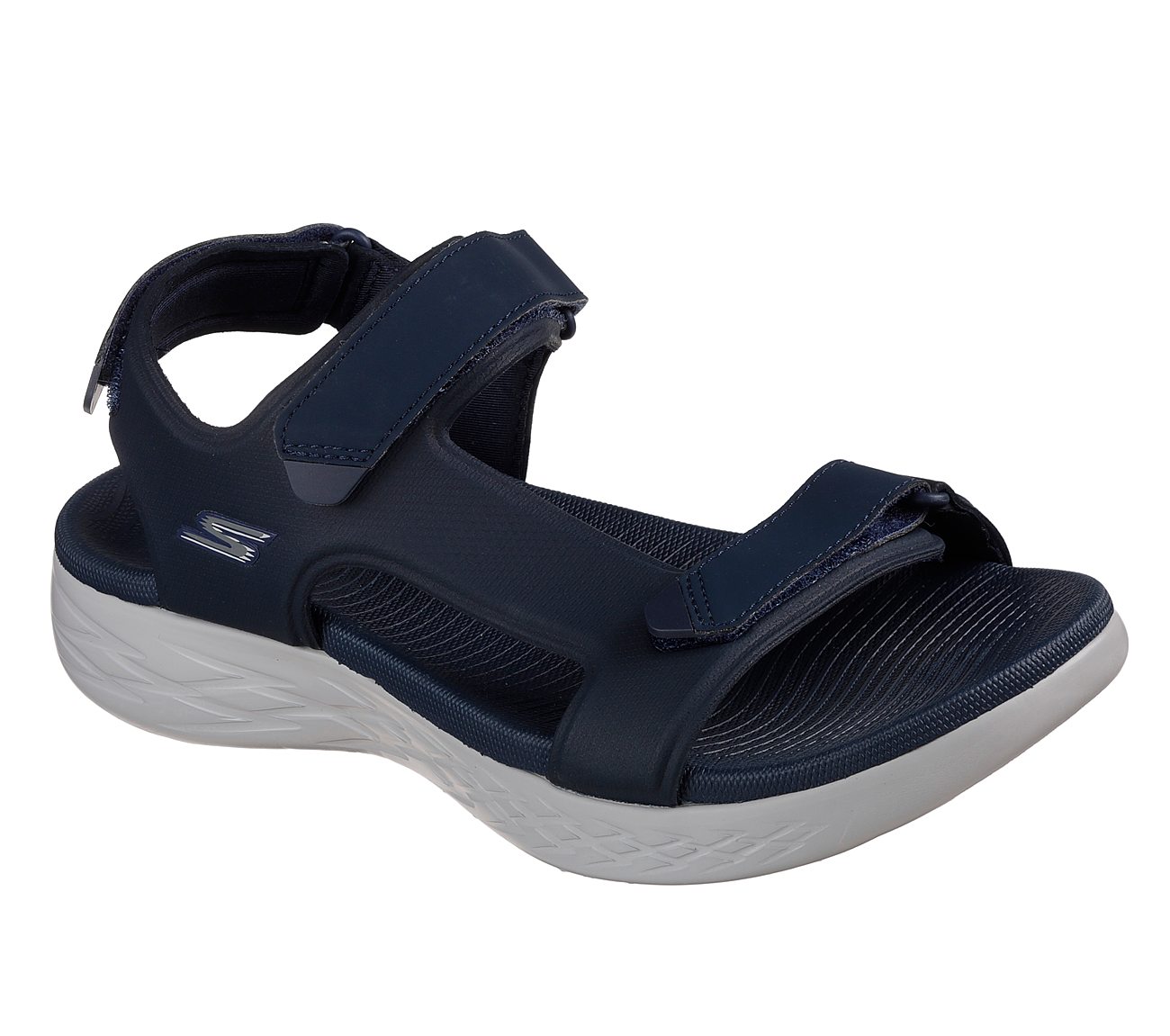 Skechers sandals hot sale mens blue