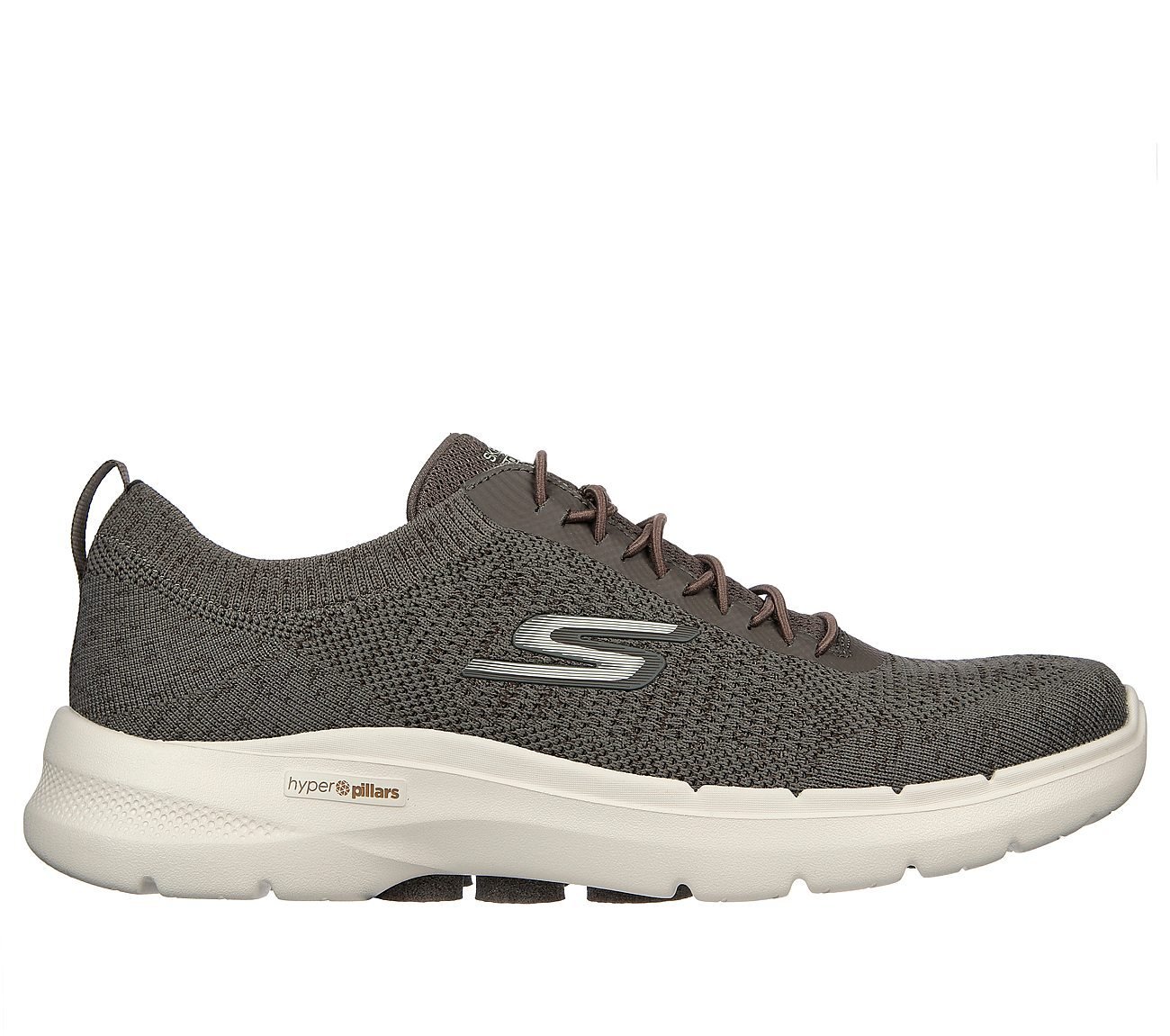 GO WALK 6 - MODERNIZED, TTAUPE Footwear Lateral View