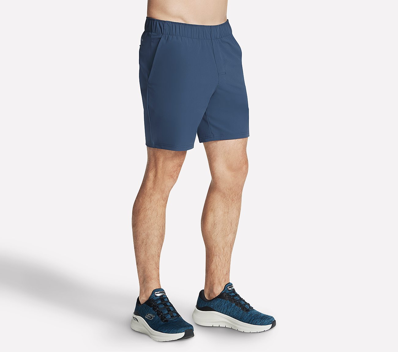 GOSTRETCH ULTRA  7" SHORT, CHARCOAL Apparel Bottom View