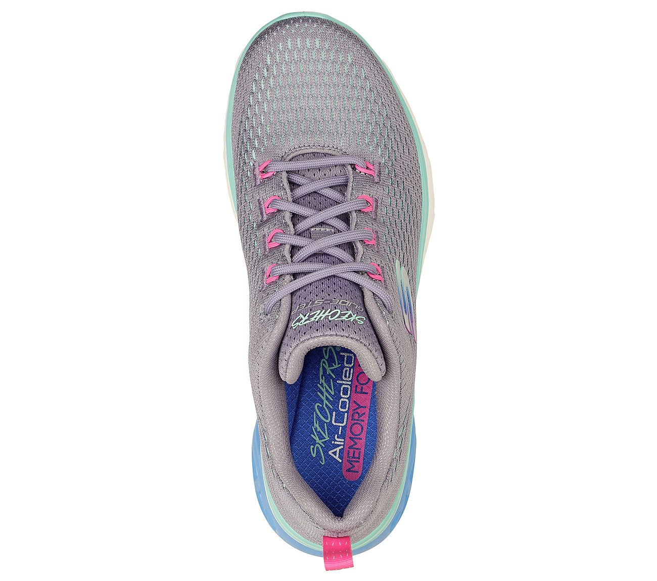 GLIDE-STEP SPORT-SWEETER DAYS, LAVENDER/MULTI Footwear Top View