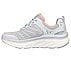 D'LUX WALKER-INFINITE MOTION, LIGHT GREY/CORAL Footwear Left View