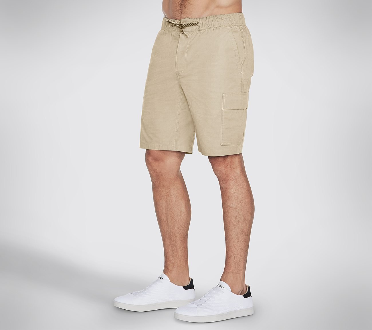 THE GOWALK ENVOY 9 SHORT, NATURAL Apparel Bottom View