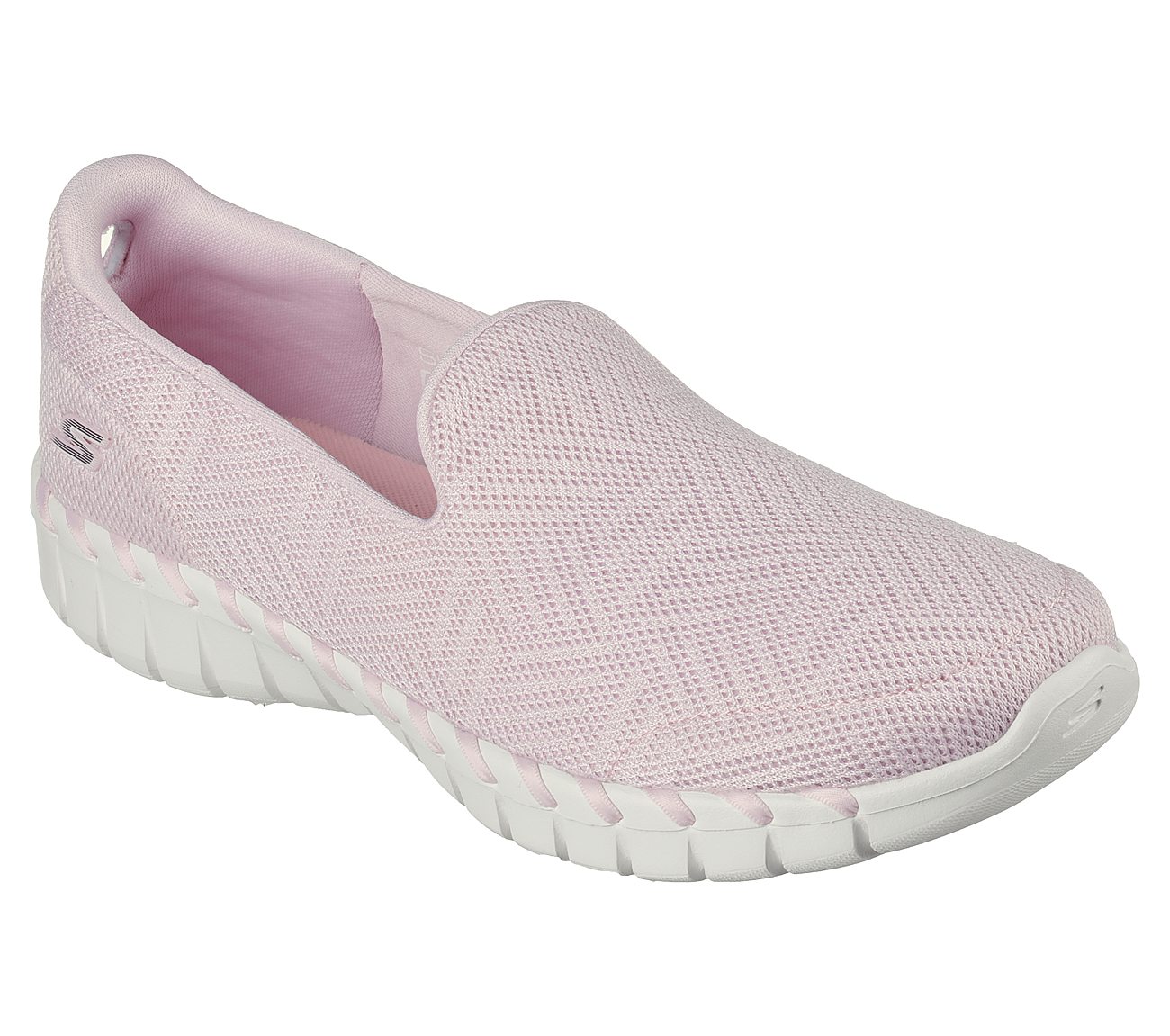 Skechers Light Pink Go Walk Smart-2-Um Womens Slip On Shoes - Style ID ...