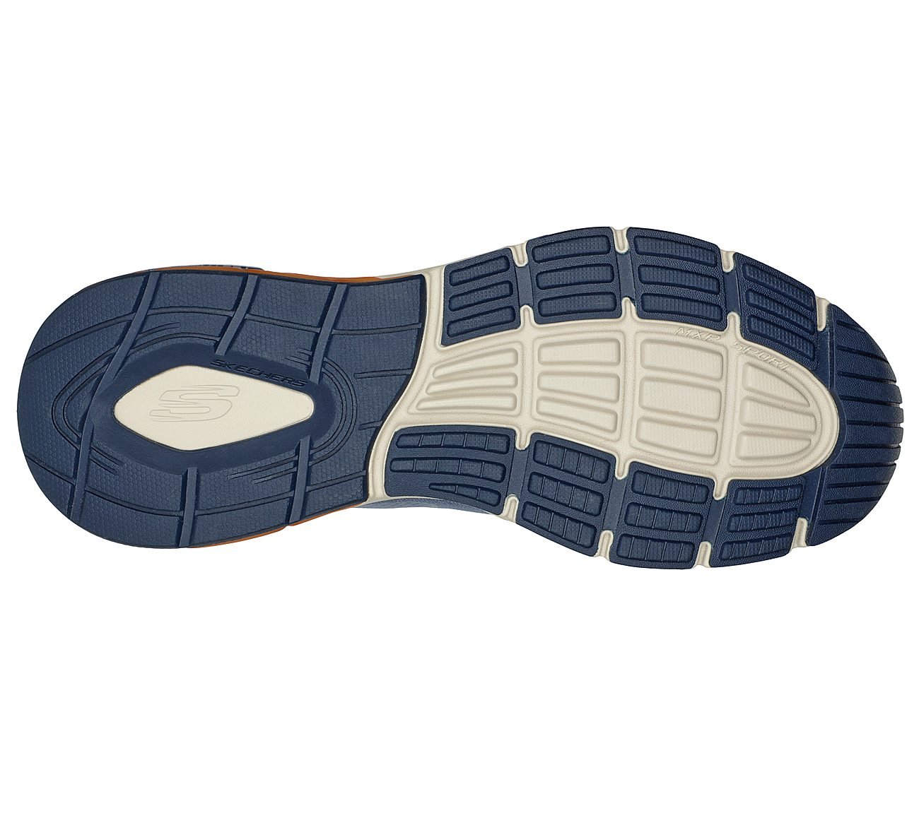 MAX PROTECT SPORT - BREAM, BLUE/ORANGE Footwear Bottom View