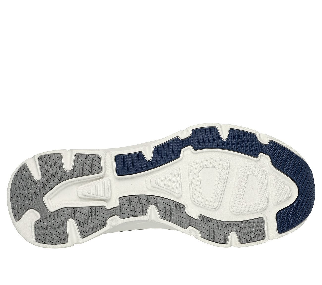 D'LUX WALKER 2.0 - RANDER, NAVY/GREY Footwear Bottom View