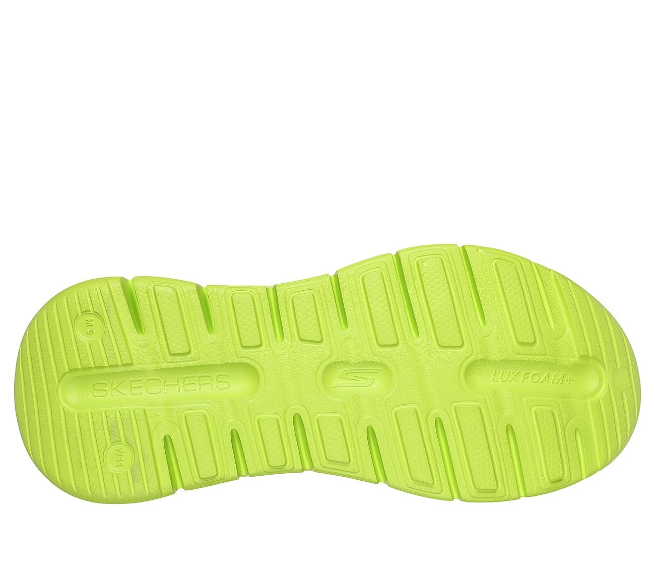 ARCH FIT GO FOAM 1, LIME Footwear Bottom View