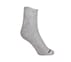 1PK MENS 1/2 TERRY ANKLE, GREY Accessories Top View