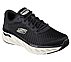 ARCH FIT GLIDE-STEP - KRONOS, BLACK/WHITE Footwear Right View