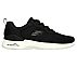 SKECH-AIR DYNAMIGHT-RADIANT C, BLACK/WHITE Footwear Right View