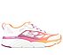 MAX CUSHIONING ELITE-EVEN STR, WHITE ORANGE Footwear Lateral View