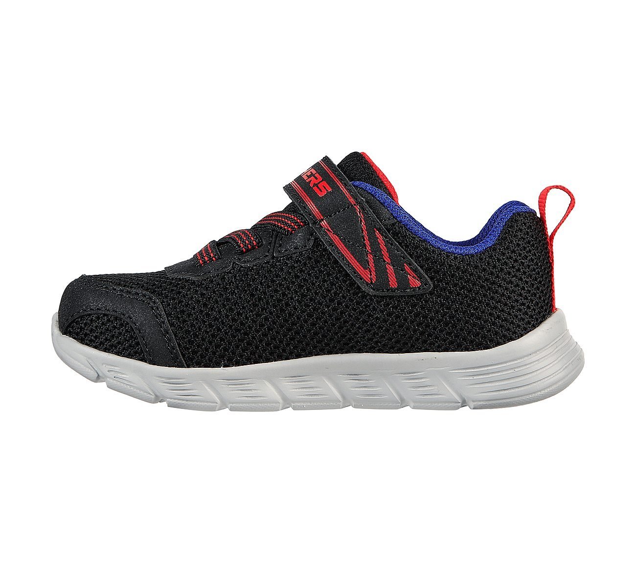 COMFY FLEX - MINI TRAINER, BLACK/RED/BLUE Footwear Left View