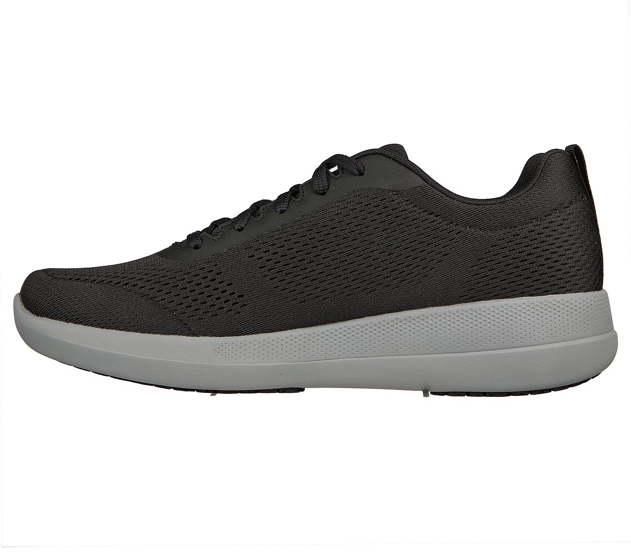 GO WALK STABILITY - ANY TIME, BLACK/GREY Footwear Left View