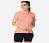 GODRI SWIFT CLUB POLO, CORAL/LIME