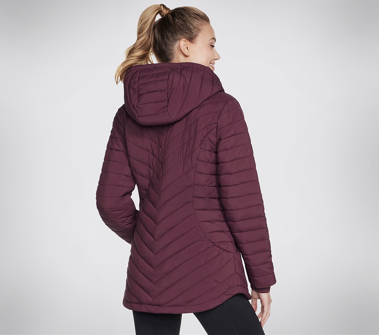 GOSHIELD EVERYDAY PARKA, PURPLE Apparels Top View