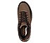 ARCH FIT BAXTER-YOREN, DARK BROWN Footwear Top View