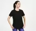 GODRI SWIFT TUNIC T-SHIRT, BBBBLACK