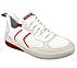 RIDGE - ROLLIE, WHITE/RED Footwear Lateral View