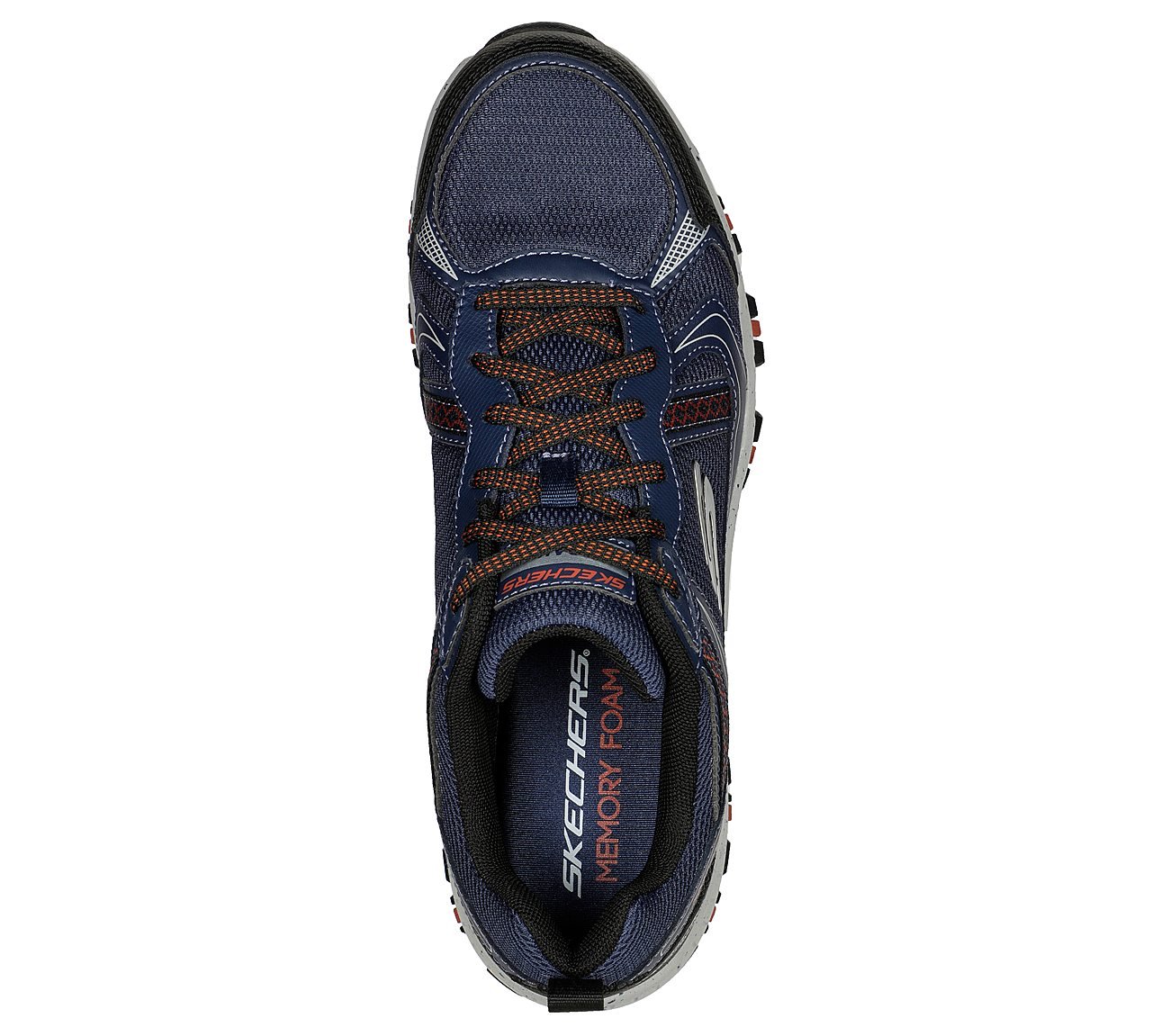 HILLCREST-VAST ADVENTURE, NAVY/RED Footwear Top View