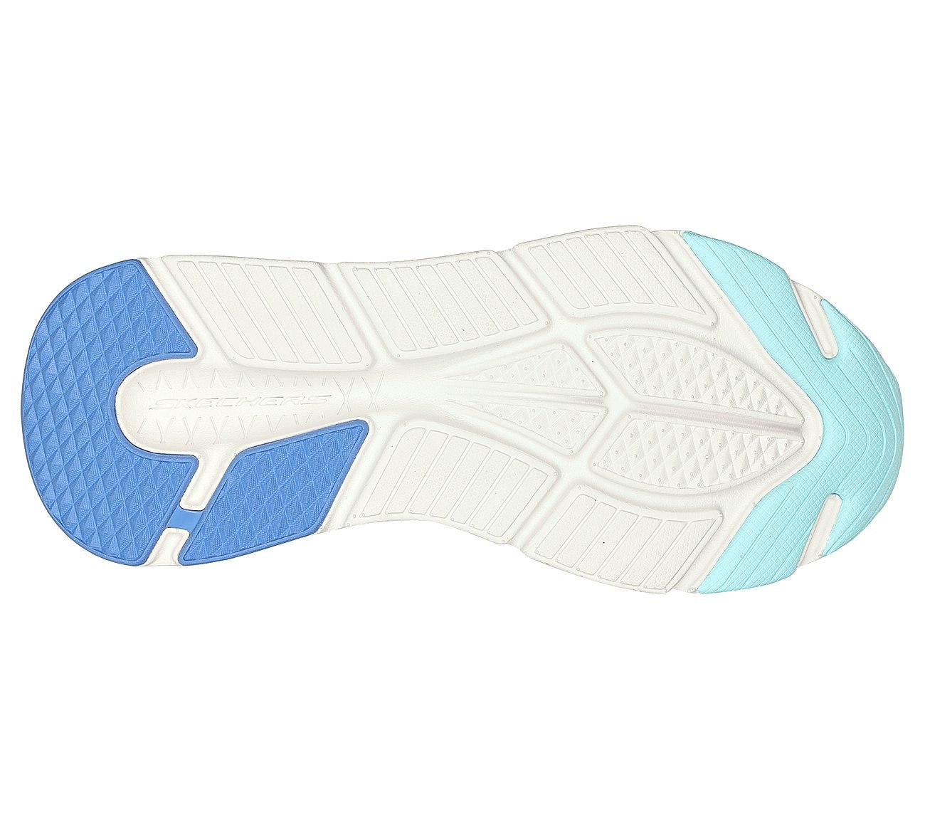 MAX CUSHIONING ELITE-GALAXY B, BLUE/LIGHT BLUE Footwear Bottom View