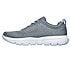 GO WALK EVOLUTION ULTRA-LOGIC, GREY/BLUE Footwear Left View