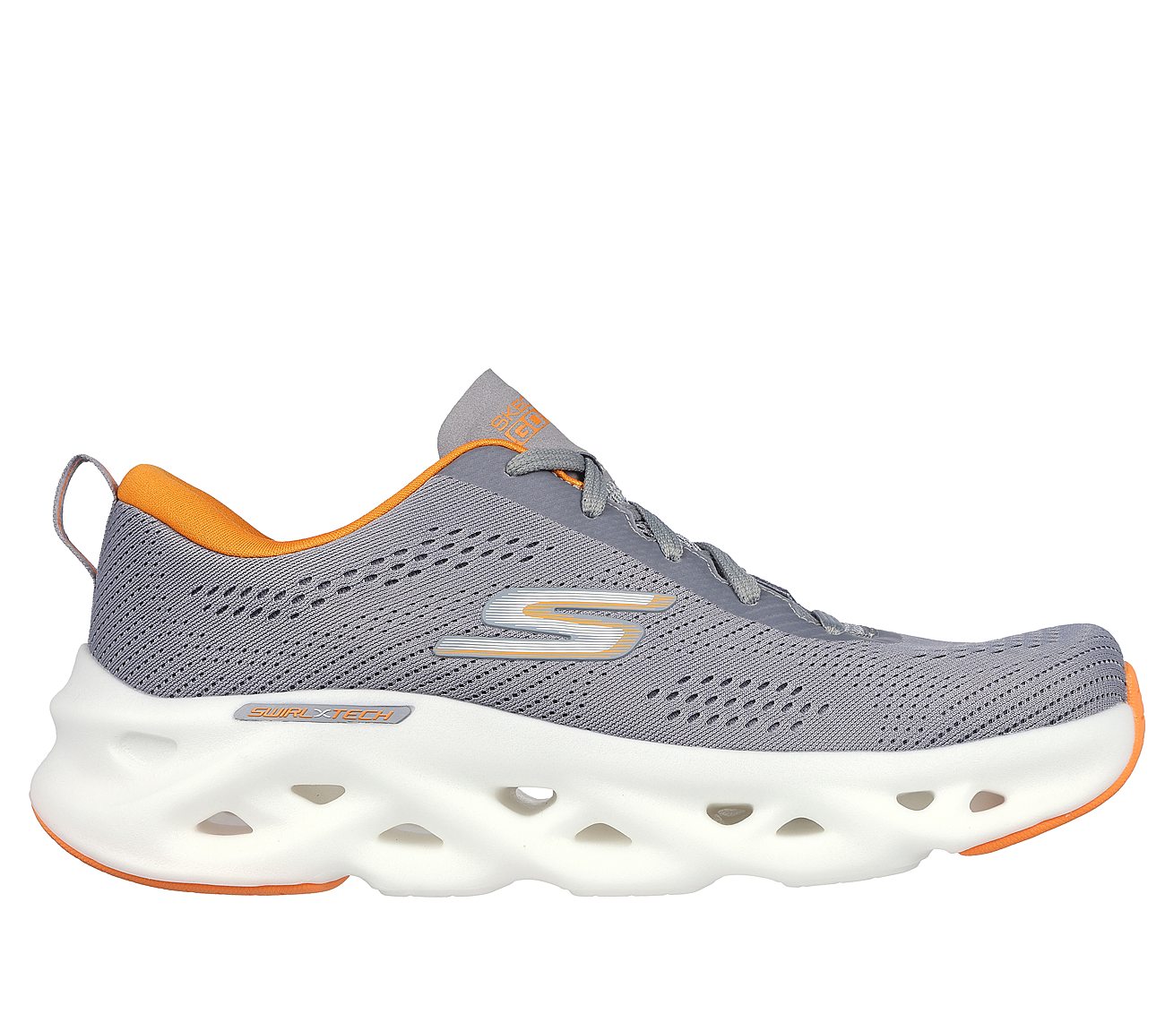 GO RUN SWIRL TECH,  Footwear Lateral View