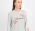 EARTH FLORAL BRANDING SWEATSHIRT, LIGHT GREY