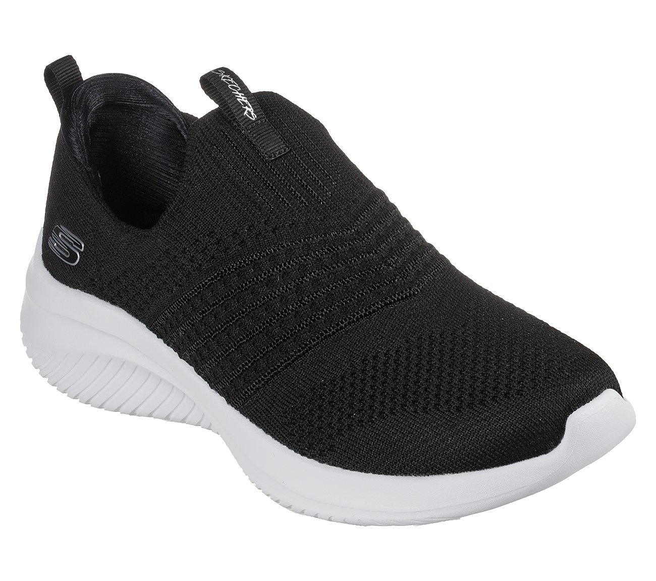 ULTRA FLEX 3.0-CLASSY CHARM, BLACK/WHITE Footwear Right View