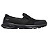 GO WALK 3 - ACCOMPLISH, BBLACK Footwear Lateral View