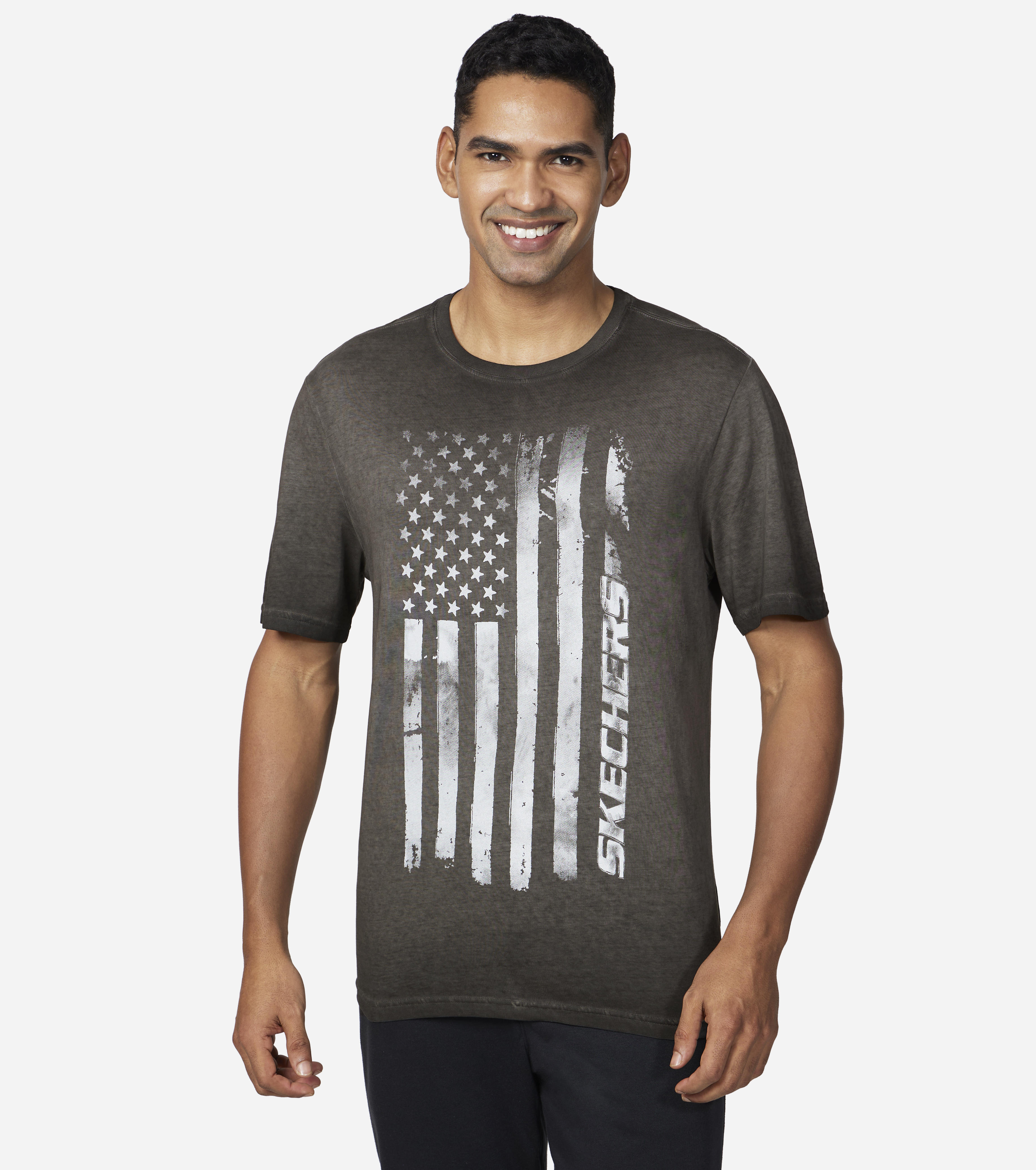 Skechers t shirt on sale mens for sale