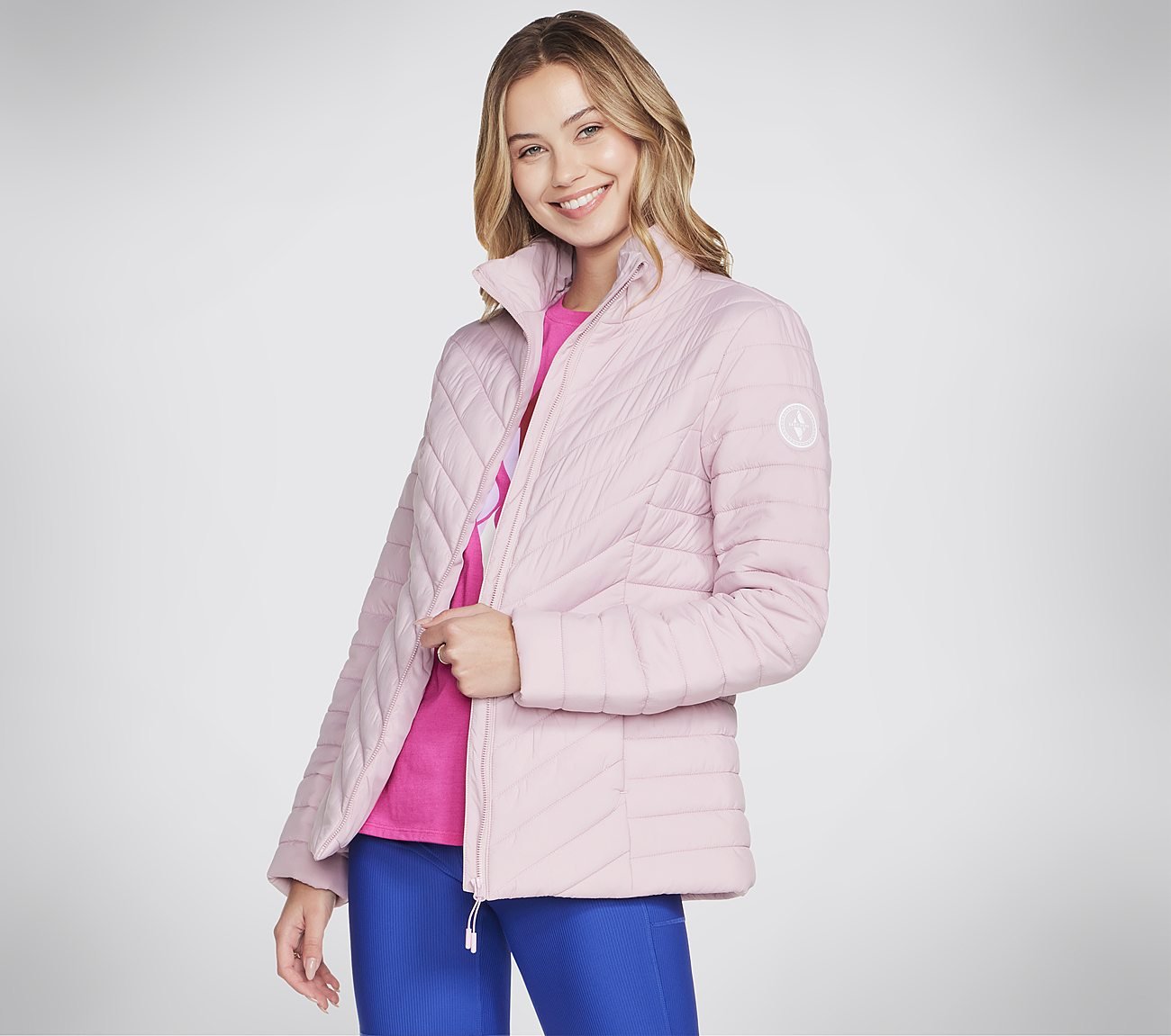 GOSHIELD EVERYDAY JACKET, PINK/LAVENDER Apparels Bottom View