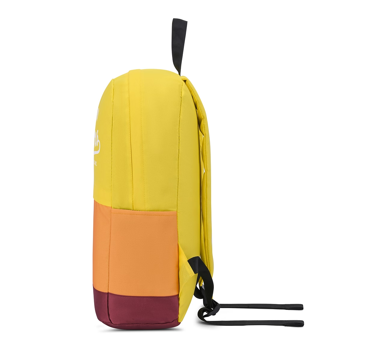 Mini Backpack With Single Compartment, YELLOW Accessories Bottom View