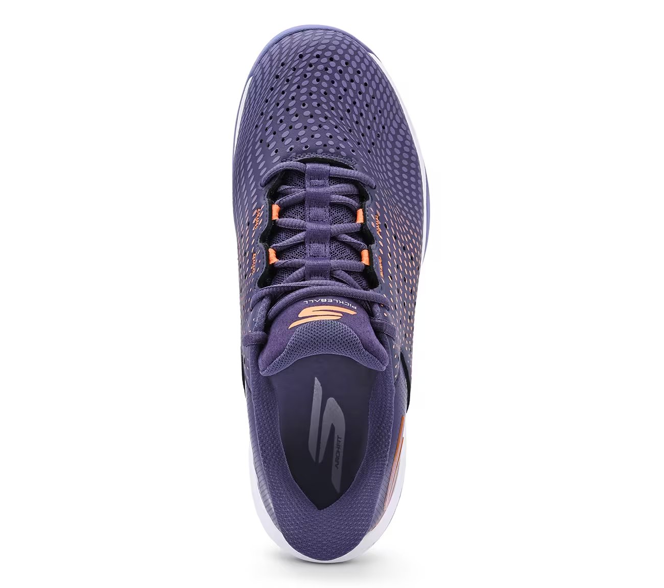 SKECHERS VIPER COURT RELOAD, PURPLE CORAL Footwear Top View