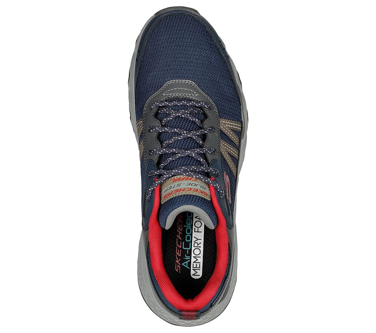 GLIDE-STEP TRAIL - OXEN, NAVY/MULTI Footwear Top View