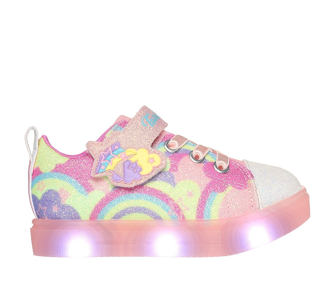 TWINKLE SPARKS ICE 2.0 - SHIM, CORAL MULTI TRIM Footwear Right View