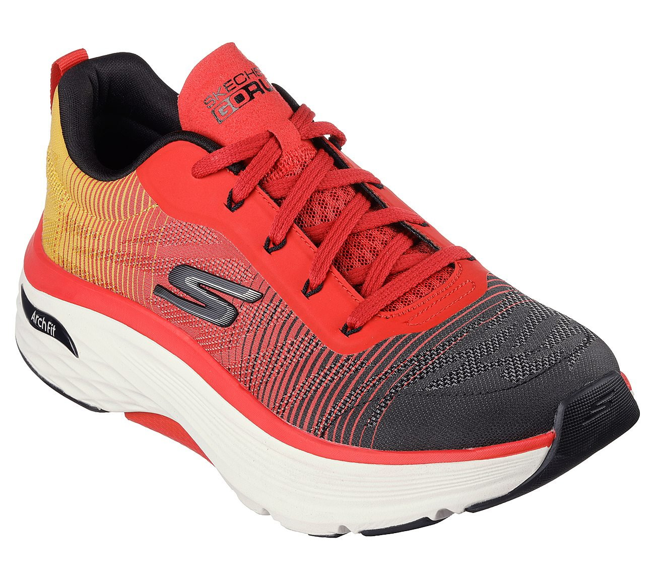 MAX CUSHIONING ARCH FIT - COM, RED/MULTI Footwear Right View